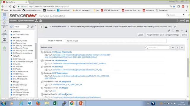 Oracle cloud and ServiceNow Integration смотреть онлайн