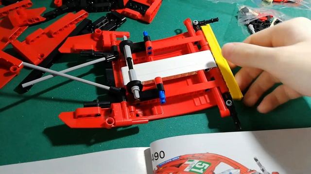 Lego Ferrari 488 GTE #42125 - Build Process смотреть онлайн