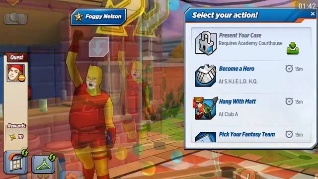 claire temple and foggy nelson unlocked / marvel avengers academy смотреть онлайн