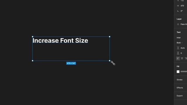 How to Change Font Size in Figma смотреть онлайн