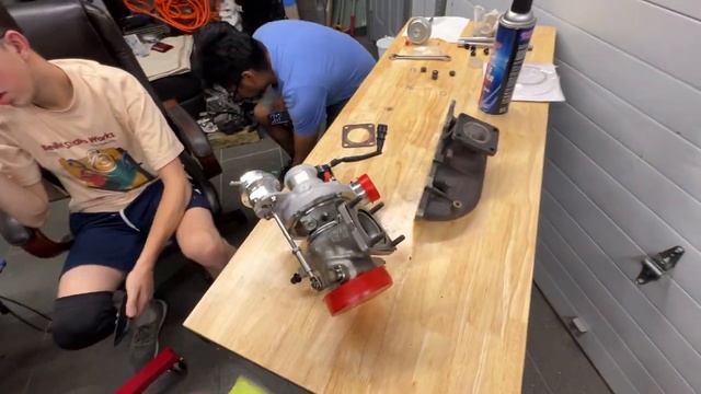 FIAT 500 ABARTH BIG TURBO INSTALL! | Abarth Engine Swap Ep.7 смотреть онлайн