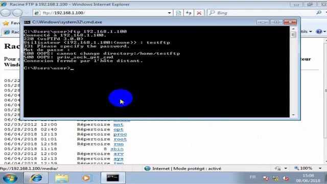 Installation et Configuration du Service FTP "vsftpd" sous linux "fedora" #Darija "FHD 1080" смотреть онлайн