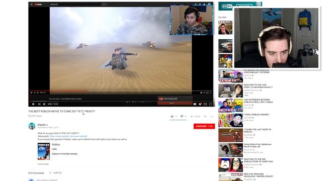 Reacting to Reacting to THE LAST GUEST - A Sad ROBLOX Movie смотреть онлайн