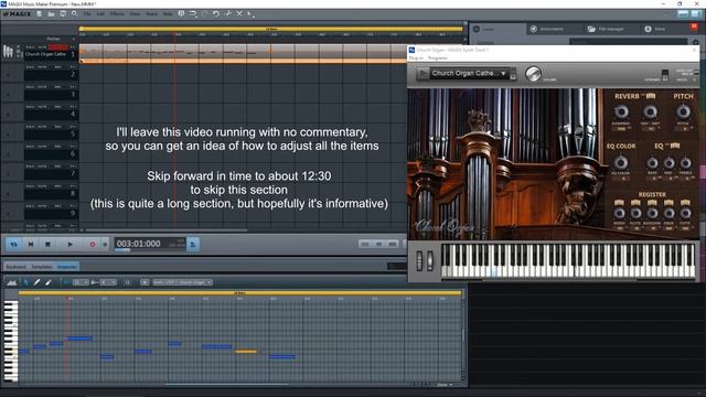 Magix Music Maker - Absolute Beginner's Tutorial - Part 7 - Playing with MIDI input смотреть онлайн
