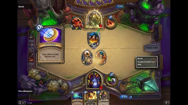 Cleaning up the Construct Quarter - Let's Play Hearthstone: Curse of Naxxramas (Part 15) смотреть онлайн