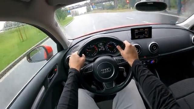 2015 Audi A3 1.4TFSi 125HP Sportback | POV Test drive | 0-100 | Interior | Performance смотреть онлайн