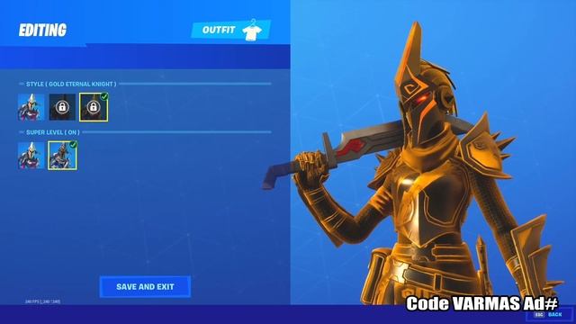 Unlocked Max Super Level On, Level 160 Eternal Knight - Fortnite Chapter 2 Season 3 смотреть онлайн