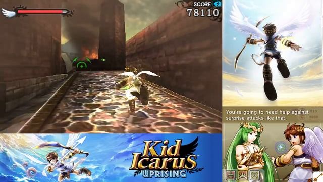 Kid Icarus: Uprising - Chapter 3: Heads of the Hewdraw смотреть онлайн