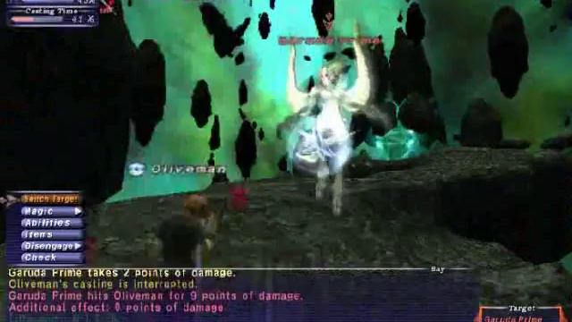 Oliveman - Garuda - Naked Avatar Solo - FFXI смотреть онлайн