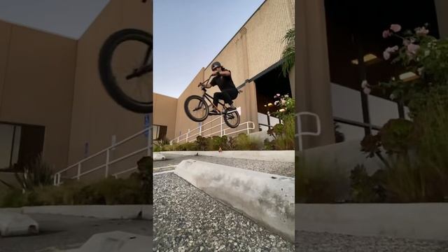 Bunny Hop a tiny skate gap? ?? | #bmx #ridebmx #harobikes смотреть онлайн