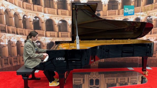 NAMM SHOW Day 1: Fazioli Section, Concert Grand Piano from Sherwood Phoenix 2024 смотреть онлайн