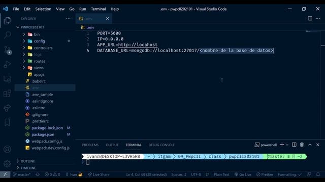PWPC II S40 Conexion a base de datos con MongoDB смотреть онлайн