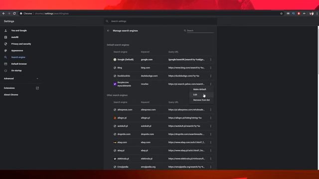как удалить Yahoo поиск из хрома - Como Remover Yahoo поиск сделать Chrome смотреть онлайн