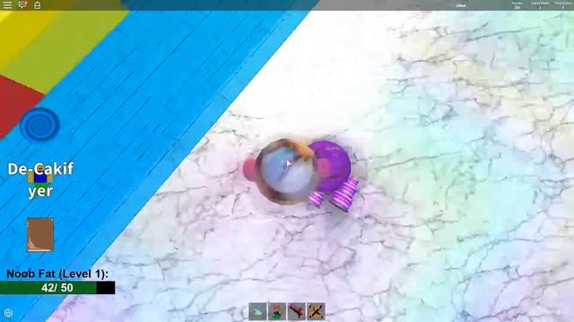 Нуб в Роблокс Никак не насытится Make a Cake в Роблокс Игры смотреть онлайн