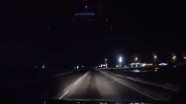 Работа видеорегистратора 70mai A500. Ночная съемка