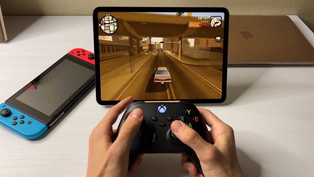 GTA San Andreas on iPad Pro Gameplay l XBOX Controller l No commentary смотреть онлайн