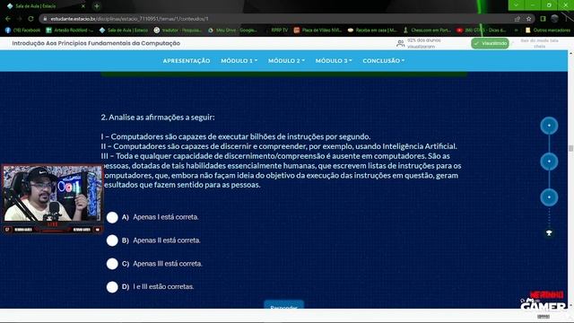 Desenvolvimento Full Stack ( faculdade Estácio ) смотреть онлайн