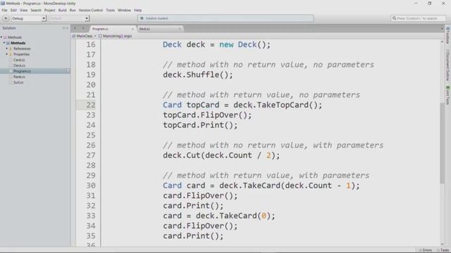Unity Class 34 _A Closer Look At Methods| Method Headers смотреть онлайн