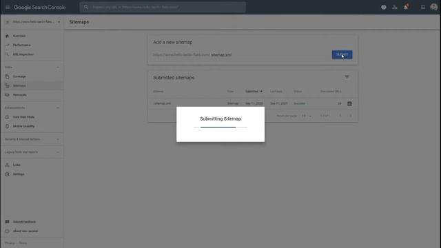 SEO - Submit your sitemap to Google смотреть онлайн