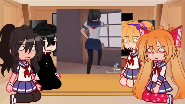 Yandere simulator react to tiktoks | Gacha Club | Part 1/2 смотреть онлайн