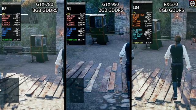 GTX 950 vs GTX 780 vs RX 570 | Test In 7 Games | How Bigger Difference ? смотреть онлайн