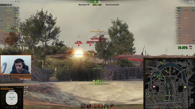 Super Chaffee. Первое впечатление. Дичь в рандоме. World of Tanks смотреть онлайн