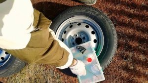 Самодельный инструментальный набор для быстрой замены вентиля колеса