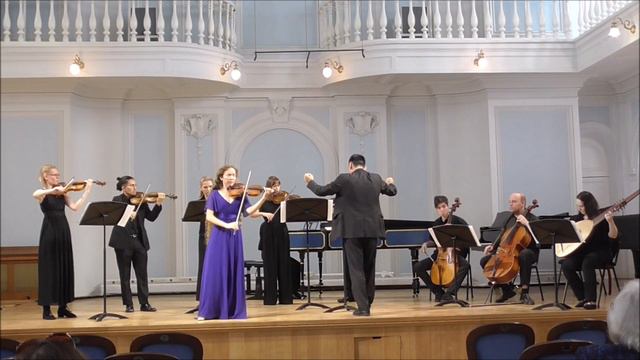 A. Vivaldi, "La tempesta di mare" - Violín: Marina Shiganova, Director: Juan Pablo Sanhueza. смотреть онлайн