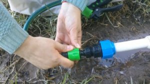 САМЫЙ ПРОСТОЙ СПОСОБ СОЕДИНИТЬ ШЛАНГ С ТРУБОЙ ДЛЯ ПОЛИВА.