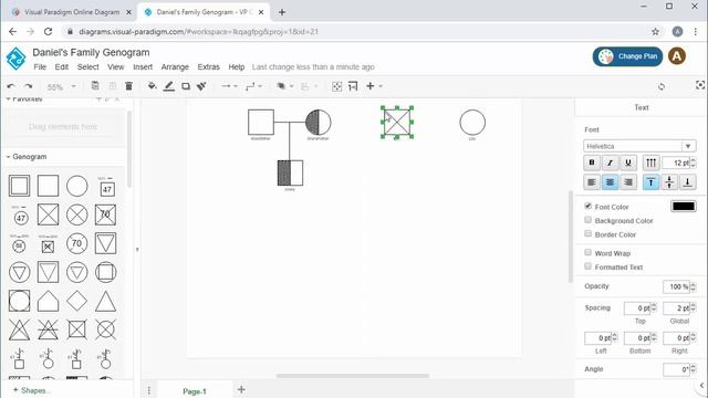 Create Genogram Online смотреть онлайн