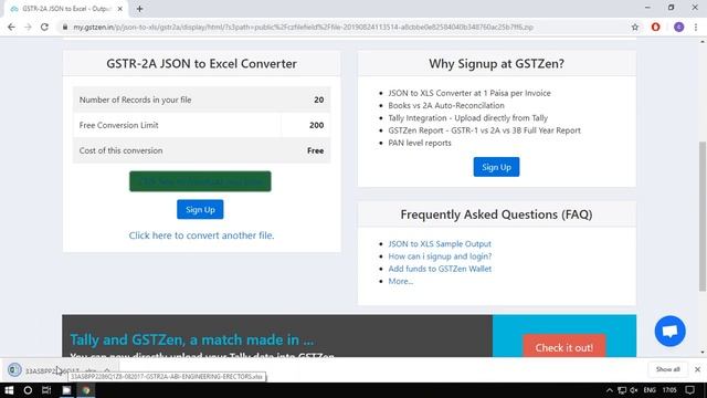 GSTR - 9 - Convert GSTR-2A Json file into Excel file in 30 seconds !! FREE | GST | YOUTUBE AUDITOR смотреть онлайн