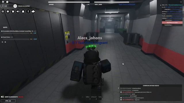 Отыгрыш RP за Beta 7 в SCP RolePlay