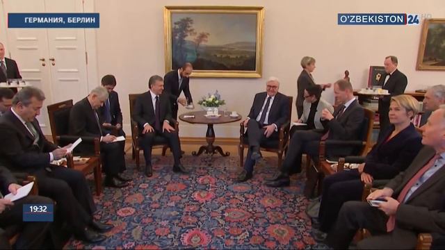 Сюжет об официальном визите Президента в Германию смотреть онлайн