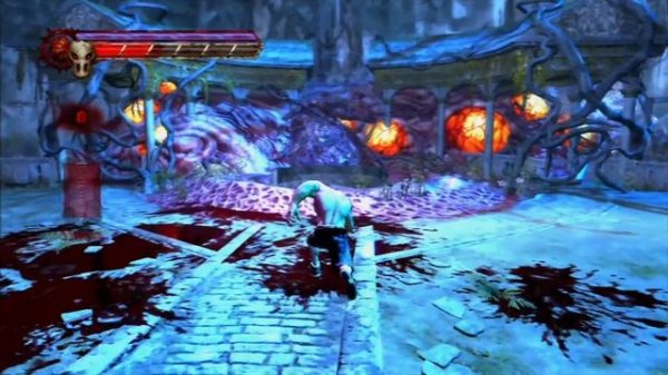 прохождение SPLATTERHOUSE (2010) rus фаза 7