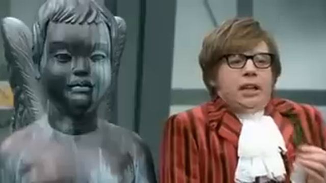 Austin Powers Fountain Scene