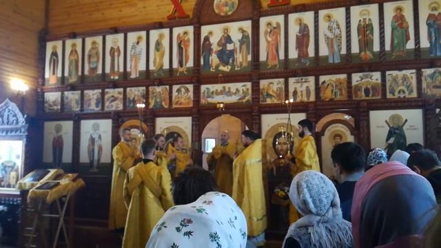 св .Дары. Владыка Владимир смотреть онлайн