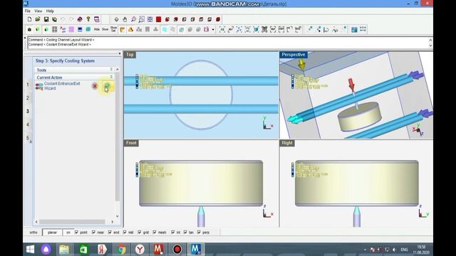 Подготовка формы для моделирования литья под давлением (Injection molding). Moldex3D Designer смотреть онлайн