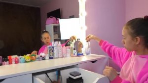 ОБЗОР на Новый ТУАЛЕТНЫЙ Столик / УБИРАЮ Всю КОСМЕТИКУ по Полочкам