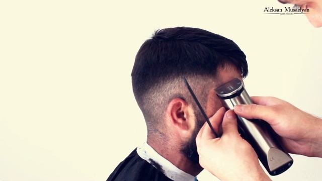 Алексан Мусаелян - Мужская салонная стрижка и борода