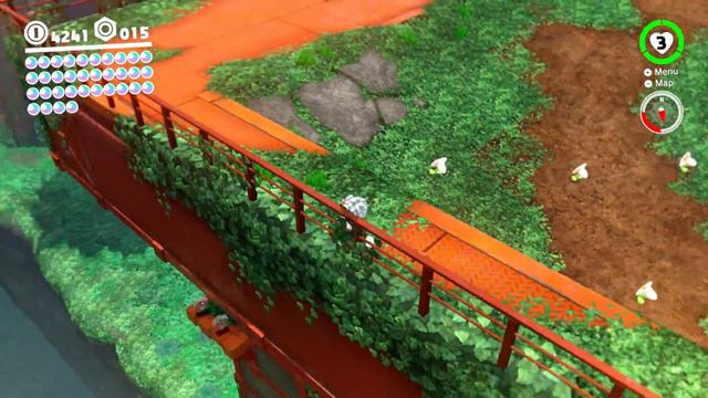 Super Mario Odyssey - Switch Gameplay Walkthrough PART 27: Steam Gardens Moons - Wooded Kingdom