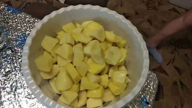 Картофель в фольге смотреть онлайн