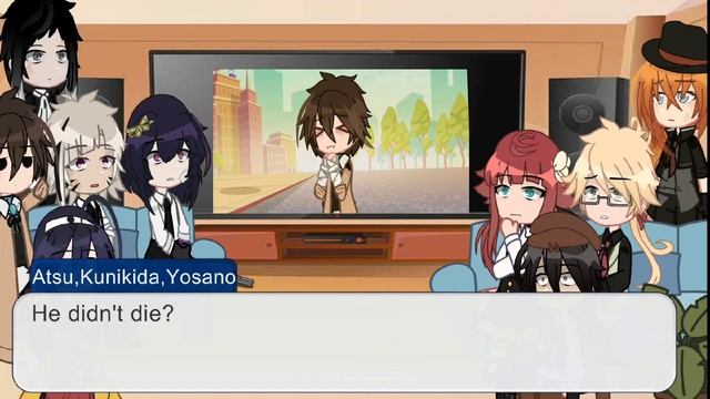 BSD react to one of my videos? very short!! TW: blood? смотреть онлайн