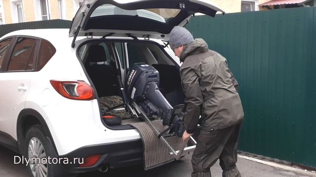 Тележка для лодочного мотора. Теперь НЕ НУЖНО ПОДНИМАТЬ и переносить мотор смотреть онлайн