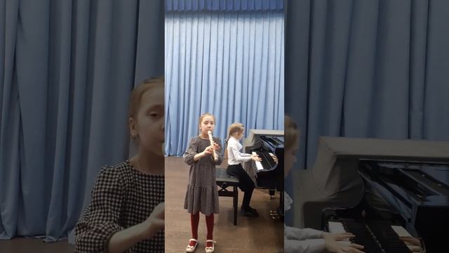 И. Бах, Песня; В. Моцарт, "Весенняя" смотреть онлайн