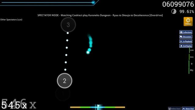 Cookiezi | Kuroneko Dungeon - Ryuu to Shoujo to Decoherence [Overdrive] | HD 97.74% x4 Miss смотреть онлайн