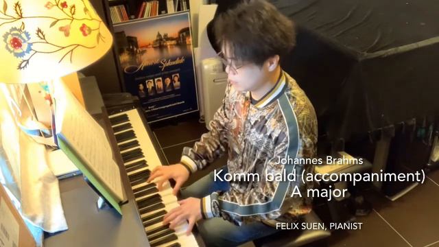 Komm bald (accompaniment A major) (Brahms) MMO | ABRSM Grade 6 | Felix Suen смотреть онлайн