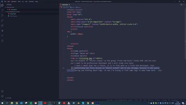 Aвтоформатирование кода в VS Code. смотреть онлайн