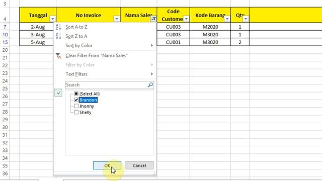 Excel Online Learning: Fitur Filter, Untuk Menyaring Data смотреть онлайн