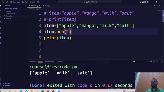 Pop() Function in python. ଓଡ଼ିଆ ରେ ଶିଖନ୍ତୁ ପାଇଥନ,#python ,#coding ,#programming ,#pop ,#data смотреть онлайн