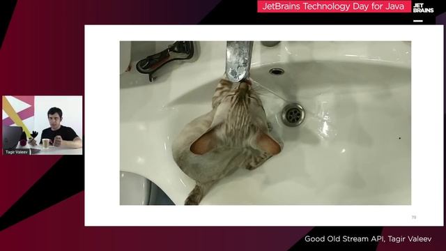Good Old Stream API, by Tagir Valeev / JetBrains Technology Day for Java смотреть онлайн
